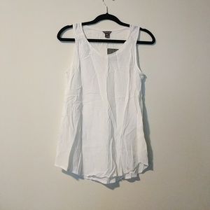 Light flowy white tank